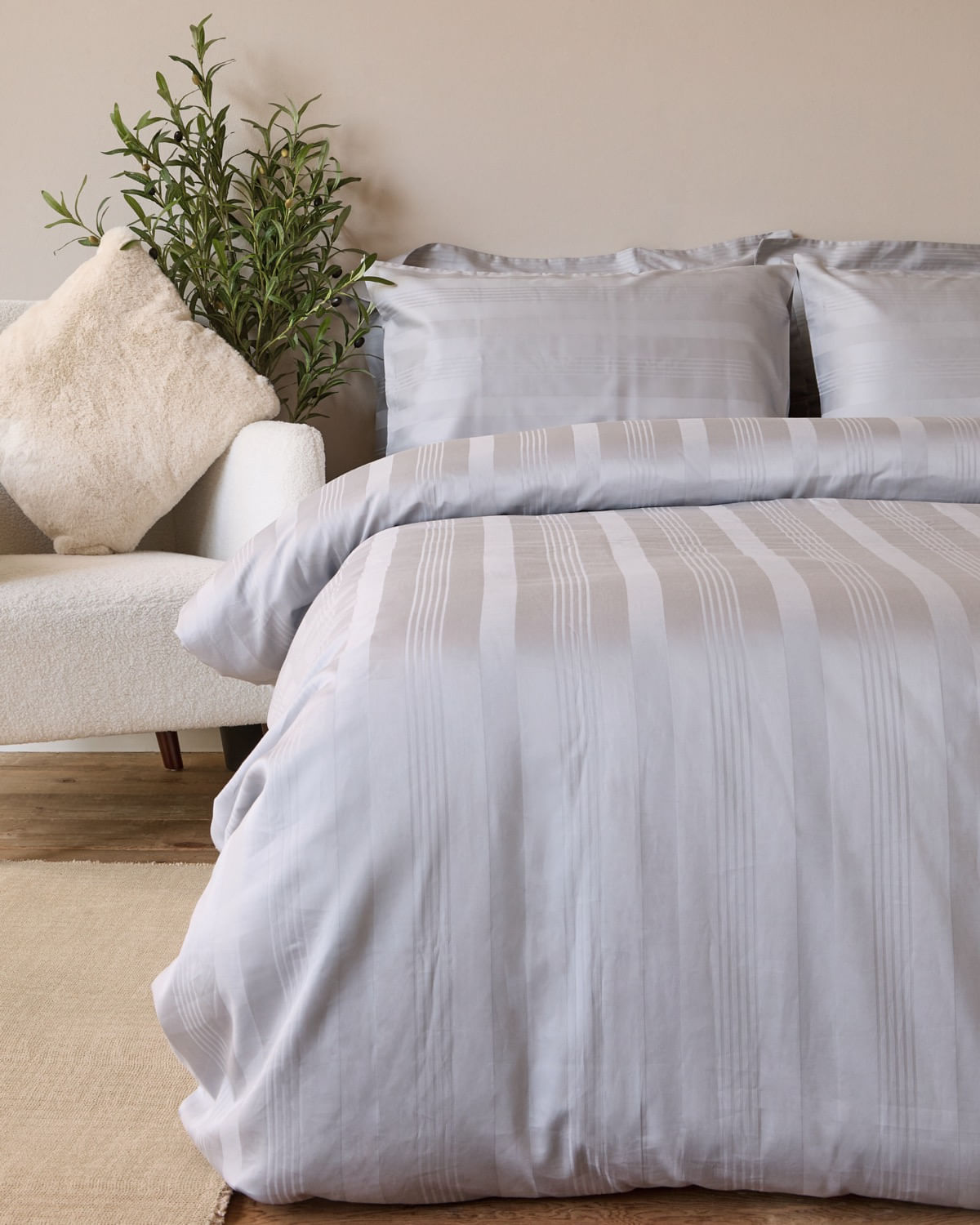 Luxury Stripe Duvet Cover