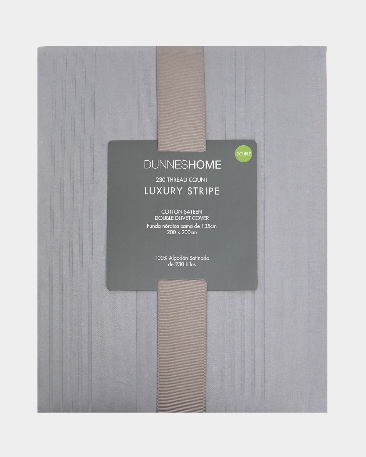 Luxury Stripe Duvet Cover