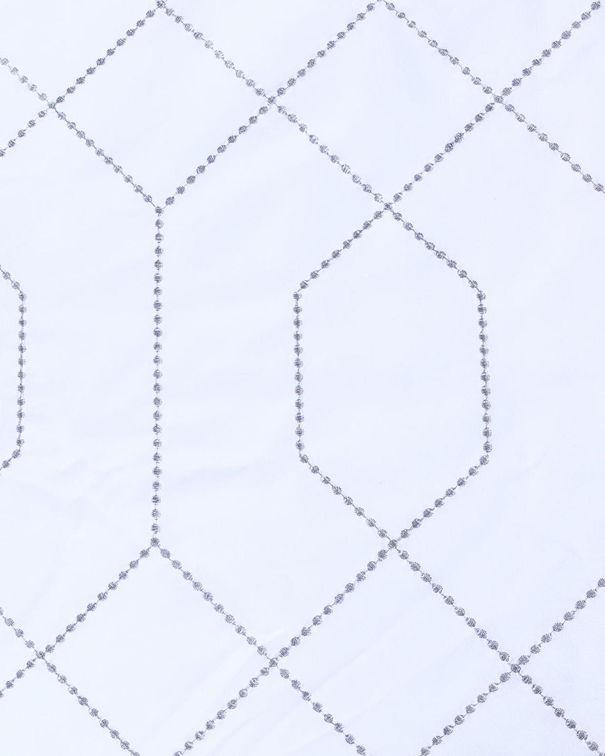 Geo Embroidered Duvet Set