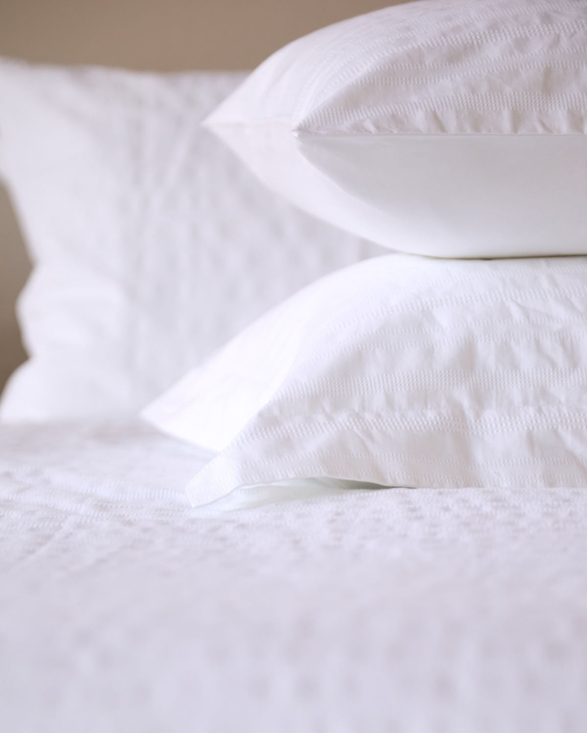 Waffle Stripe Duvet Set