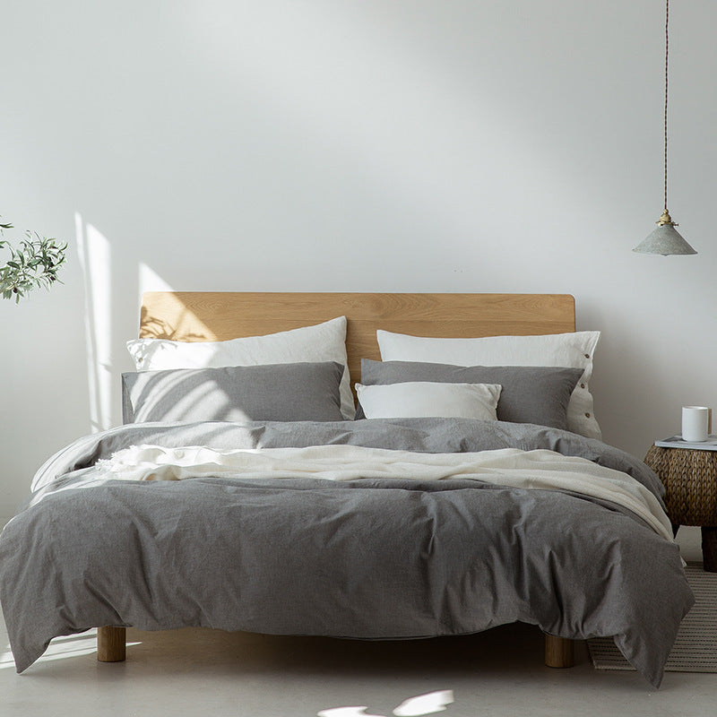 100% Cotton Duvet Cover Set - Japanese Style