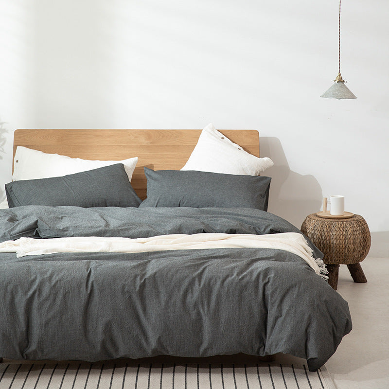 100% Cotton Duvet Cover Set - Japanese Style