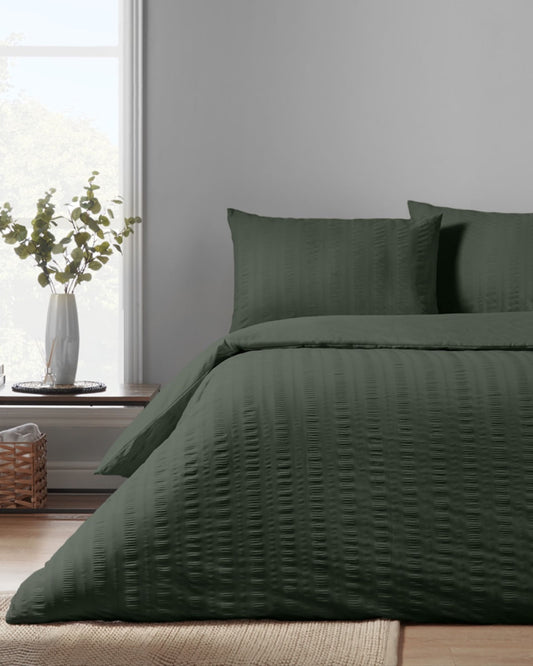 Seersucker Duvet Set