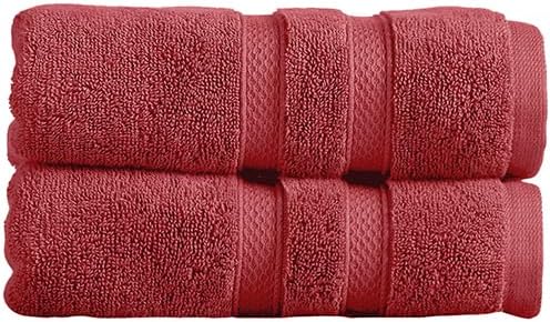 Christy Chroma Bath Towel Set | Set of 6 | 2 Bath 2 Hand 2 Face | Highly Absorbent Heavyweight 675GSM | Bold and Bright | Soft Smooth Shower Towels | 100% Cotton | Sustainably Made | Ash Grey