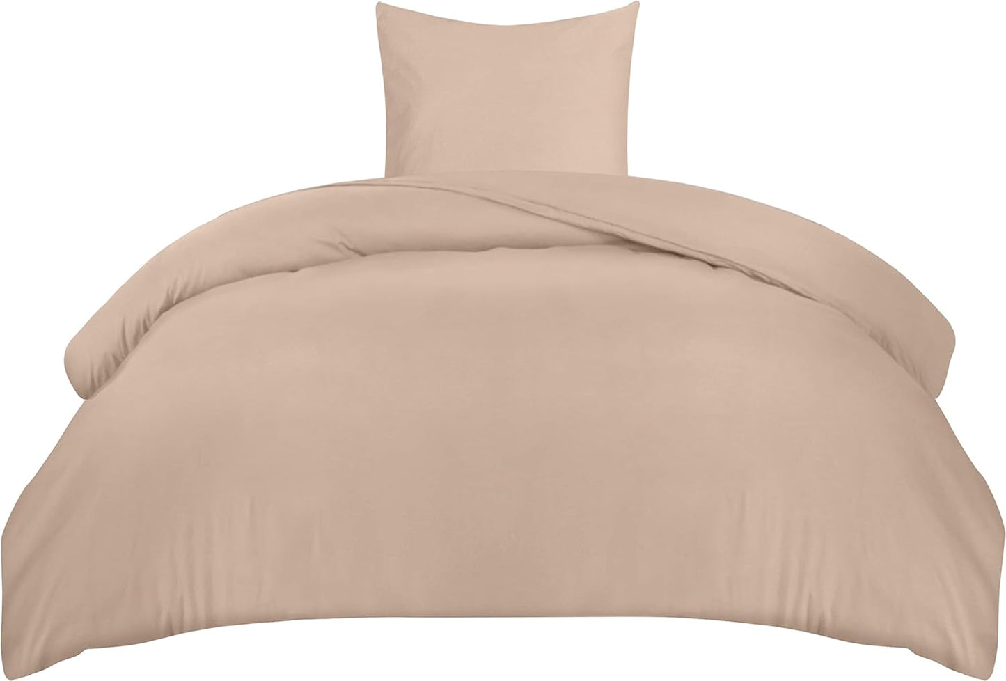 Utopia Bedding Duvet Cover Double - Soft Microfibre Polyester - Bedding Quilt Cover Set, with Pillow cases (Grey)