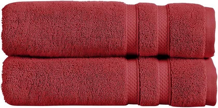 Christy Chroma Bath Towel Set | Set of 6 | 2 Bath 2 Hand 2 Face | Highly Absorbent Heavyweight 675GSM | Bold and Bright | Soft Smooth Shower Towels | 100% Cotton | Sustainably Made | Ash Grey