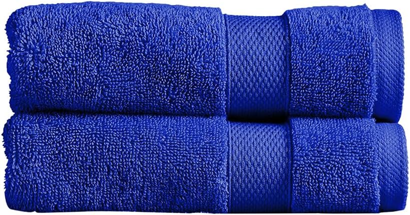 Christy Chroma Bath Towel Set | Set of 6 | 2 Bath 2 Hand 2 Face | Highly Absorbent Heavyweight 675GSM | Bold and Bright | Soft Smooth Shower Towels | 100% Cotton | Sustainably Made | Ash Grey