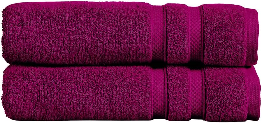 Christy Chroma Bath Towel Set | Set of 6 | 2 Bath 2 Hand 2 Face | Highly Absorbent Heavyweight 675GSM | Bold and Bright | Soft Smooth Shower Towels | 100% Cotton | Sustainably Made | Ash Grey