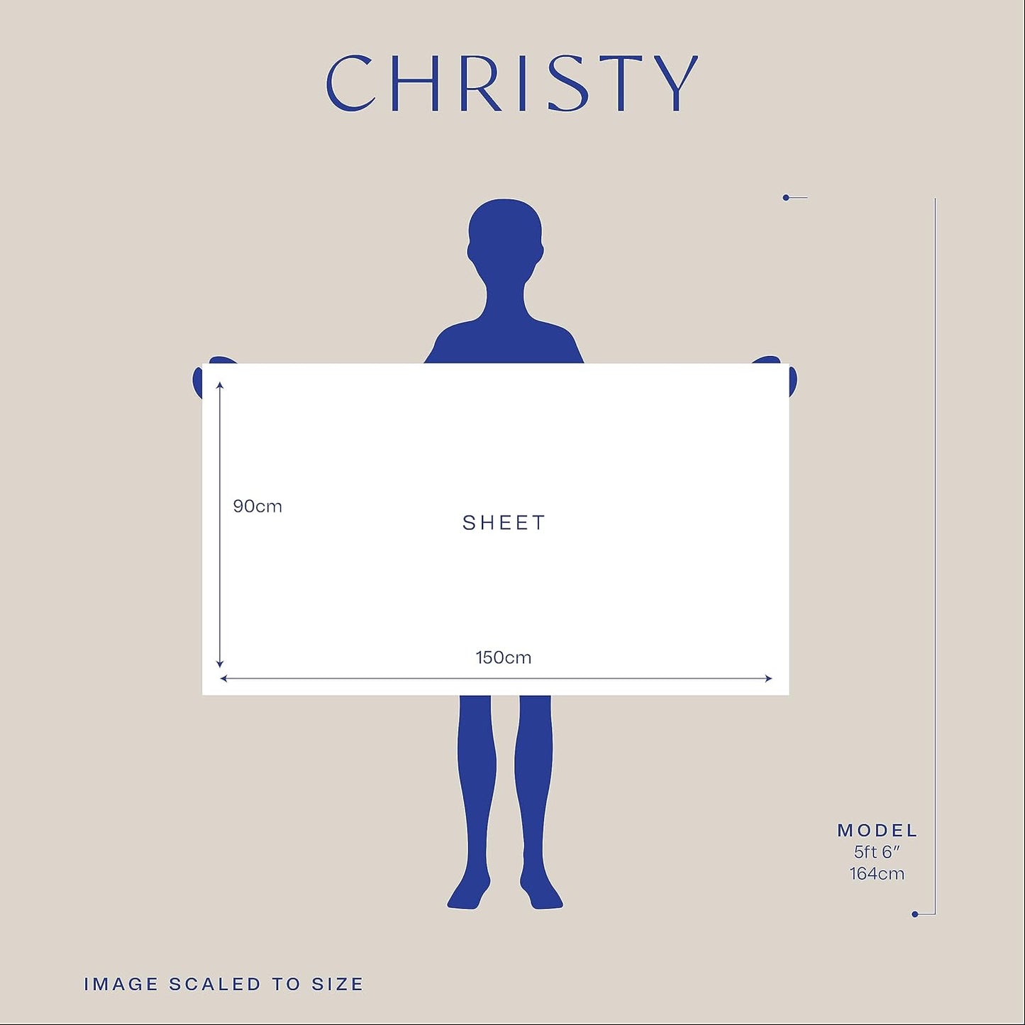 Christy Antalya Large Bath Towels | Set of 6 | 100% Turkish Cotton | 600GSM | Soft Plush Luxury Towel Set | 2 Bath Towels 2 Hand Towels 2 Face Cloths | Quick Dry | Denim Blue