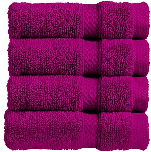 Christy Chroma Bath Towel Set | Set of 6 | 2 Bath 2 Hand 2 Face | Highly Absorbent Heavyweight 675GSM | Bold and Bright | Soft Smooth Shower Towels | 100% Cotton | Sustainably Made | Ash Grey