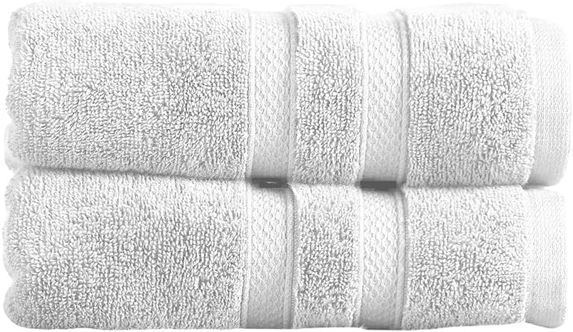 Christy Chroma Bath Towel Set | Set of 6 | 2 Bath 2 Hand 2 Face | Highly Absorbent Heavyweight 675GSM | Bold and Bright | Soft Smooth Shower Towels | 100% Cotton | Sustainably Made | Ash Grey