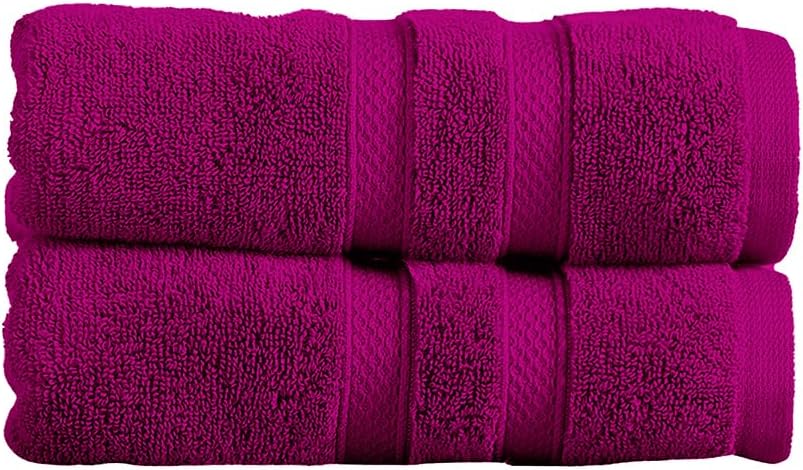 Christy Chroma Bath Towel Set | Set of 6 | 2 Bath 2 Hand 2 Face | Highly Absorbent Heavyweight 675GSM | Bold and Bright | Soft Smooth Shower Towels | 100% Cotton | Sustainably Made | Ash Grey