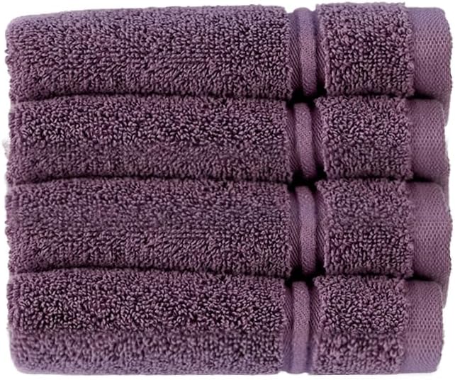 Christy Antalya Large Bath Towels | Set of 6 | 100% Turkish Cotton | 600GSM | Soft Plush Luxury Towel Set | 2 Bath Towels 2 Hand Towels 2 Face Cloths | Quick Dry | Denim Blue