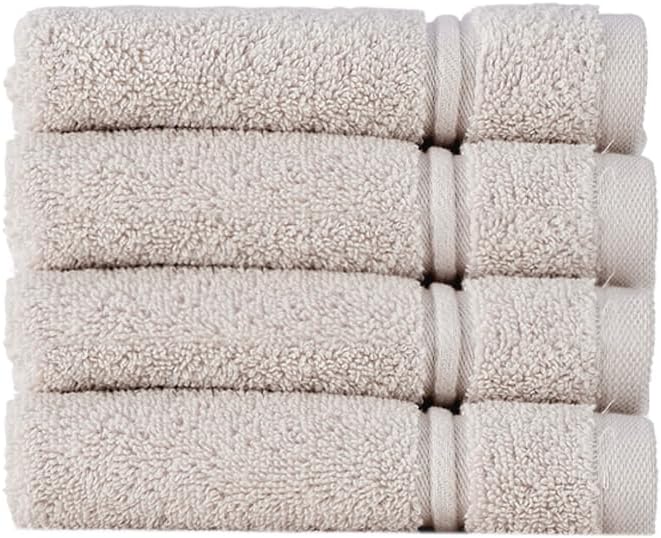Christy Antalya Large Bath Towels | Set of 6 | 100% Turkish Cotton | 600GSM | Soft Plush Luxury Towel Set | 2 Bath Towels 2 Hand Towels 2 Face Cloths | Quick Dry | Denim Blue