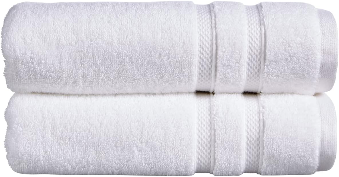 Christy Chroma Bath Towel Set | Set of 6 | 2 Bath 2 Hand 2 Face | Highly Absorbent Heavyweight 675GSM | Bold and Bright | Soft Smooth Shower Towels | 100% Cotton | Sustainably Made | Ash Grey