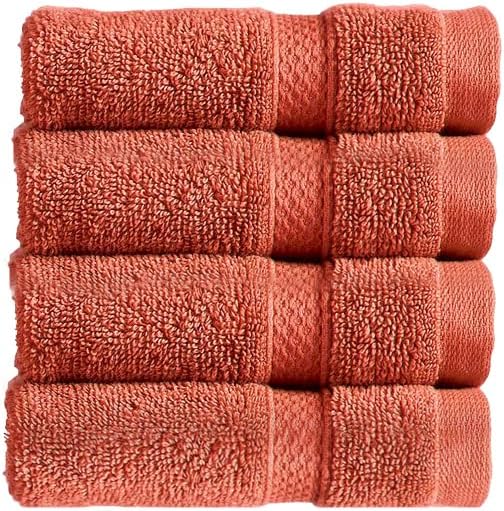 Christy Chroma Bath Towel Set | Set of 6 | 2 Bath 2 Hand 2 Face | Highly Absorbent Heavyweight 675GSM | Bold and Bright | Soft Smooth Shower Towels | 100% Cotton | Sustainably Made | Ash Grey