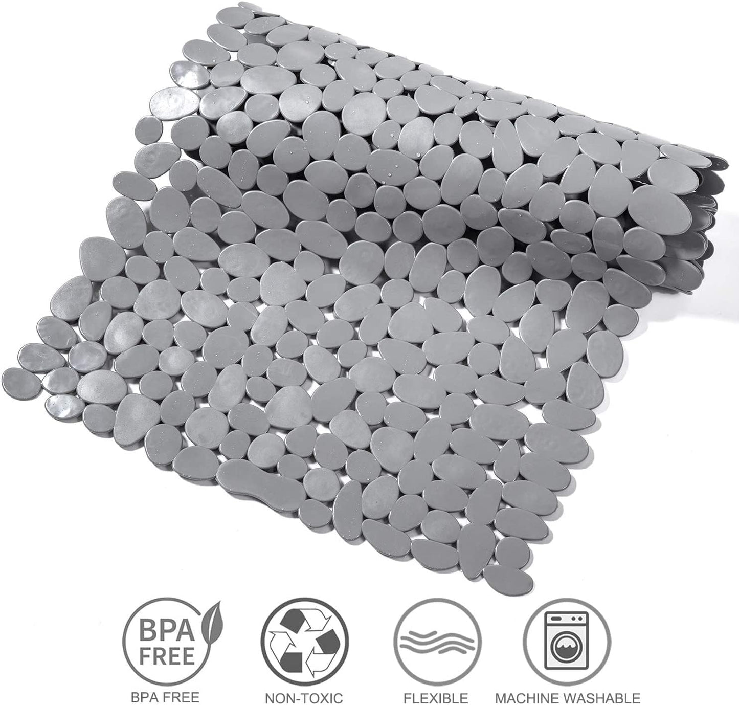 BPA Free Pebble Bath Mat