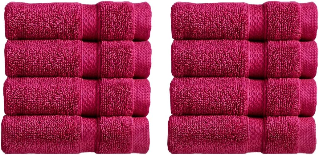 Christy Chroma Bath Towel Set | Set of 6 | 2 Bath 2 Hand 2 Face | Highly Absorbent Heavyweight 675GSM | Bold and Bright | Soft Smooth Shower Towels | 100% Cotton | Sustainably Made | Ash Grey