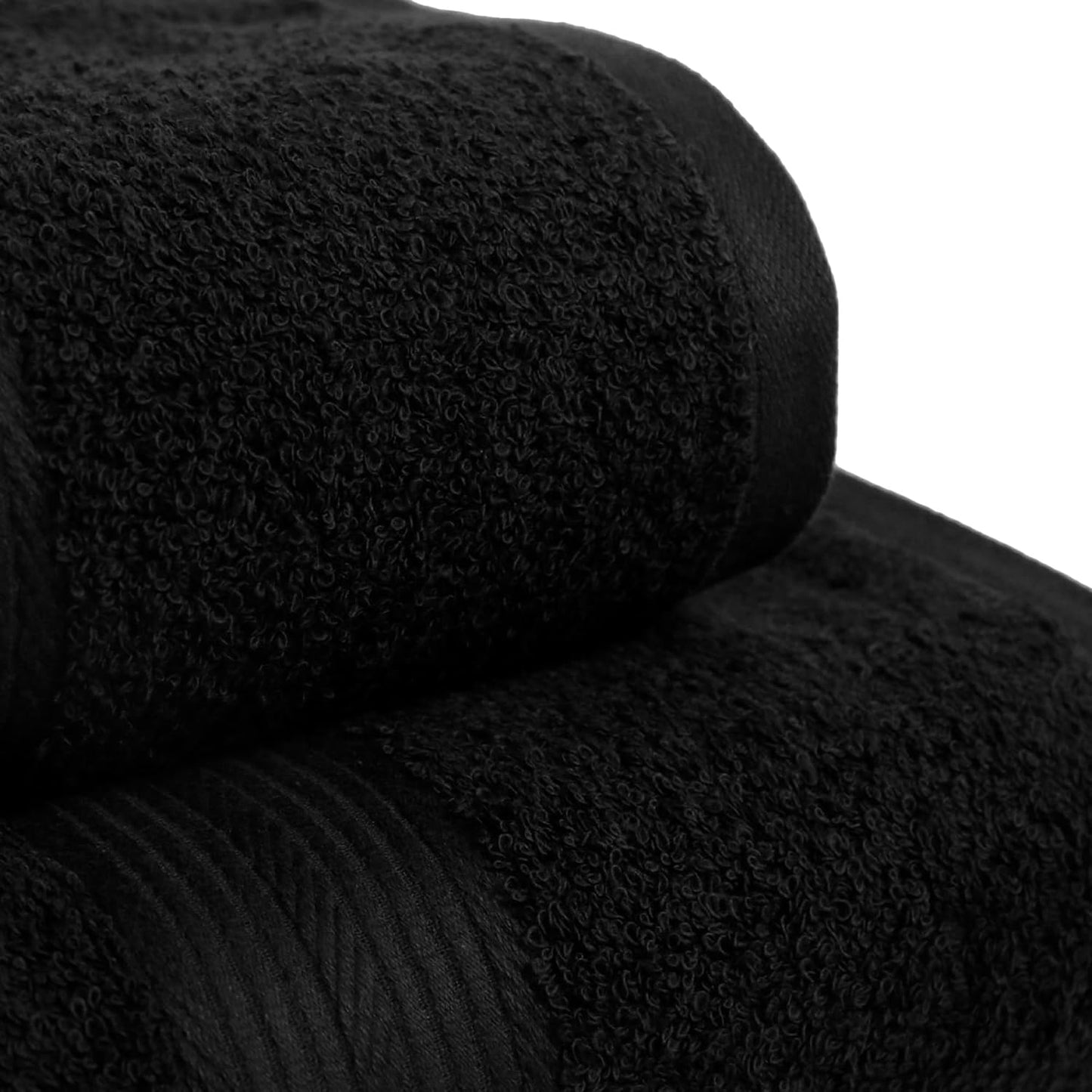 Amazon Basics 2 Bath towel for bathroom, Fade Resistant 100% Cotton Bath Towels, soft absorbent, 2-Pack (70x140 cm), Grey