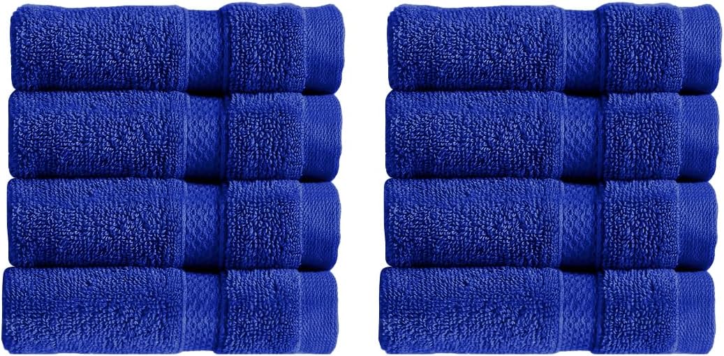 Christy Chroma Bath Towel Set | Set of 6 | 2 Bath 2 Hand 2 Face | Highly Absorbent Heavyweight 675GSM | Bold and Bright | Soft Smooth Shower Towels | 100% Cotton | Sustainably Made | Ash Grey