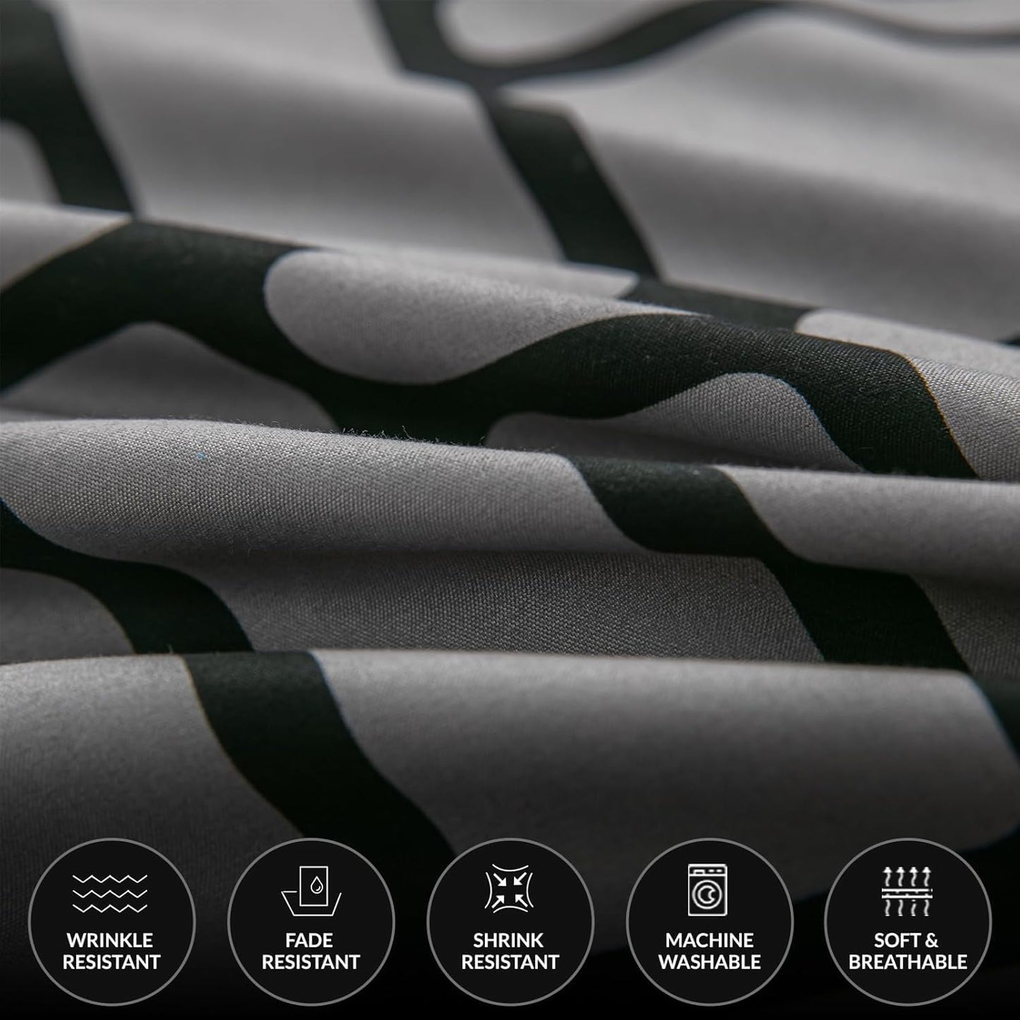 Pamposh Double Duvet Set Premium Brushed Microfiber Duvet Cover Double Ultrasoft Hypoallergenic Duvet Double Cover Set Non Iron Luxury Bedding Sets With Zipper Closure