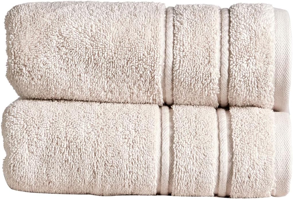 Christy Antalya Large Bath Towels | Set of 6 | 100% Turkish Cotton | 600GSM | Soft Plush Luxury Towel Set | 2 Bath Towels 2 Hand Towels 2 Face Cloths | Quick Dry | Denim Blue