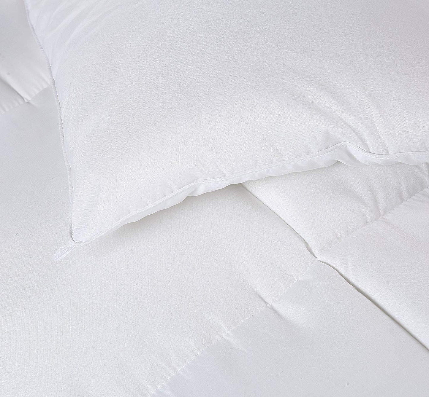Utopia Bedding Duvet Double,10.5 Tog coverless Duvet with Corner Tabs, Box Stitched Quilt (Double, Grey)