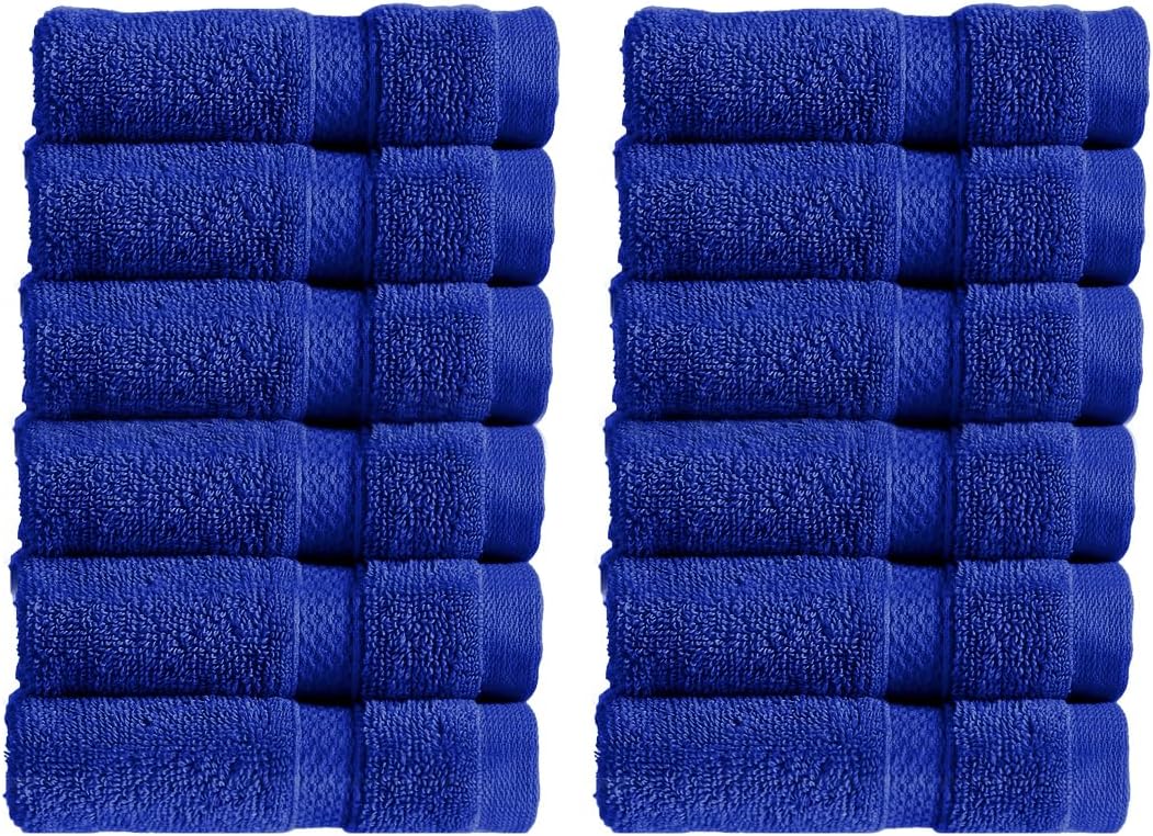 Christy Chroma Bath Towel Set | Set of 6 | 2 Bath 2 Hand 2 Face | Highly Absorbent Heavyweight 675GSM | Bold and Bright | Soft Smooth Shower Towels | 100% Cotton | Sustainably Made | Ash Grey