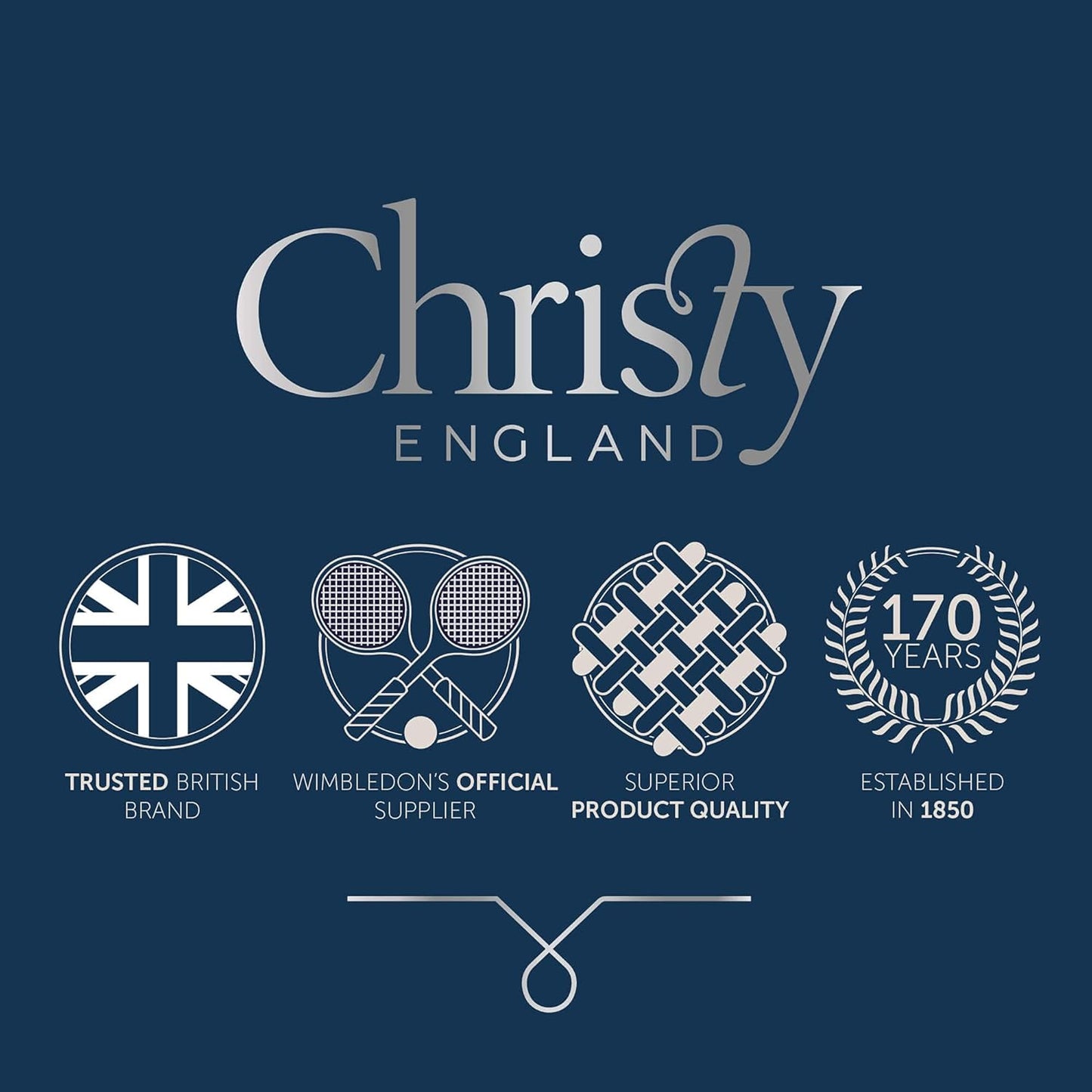 Christy Antalya Large Bath Towels | Set of 6 | 100% Turkish Cotton | 600GSM | Soft Plush Luxury Towel Set | 2 Bath Towels 2 Hand Towels 2 Face Cloths | Quick Dry | Denim Blue