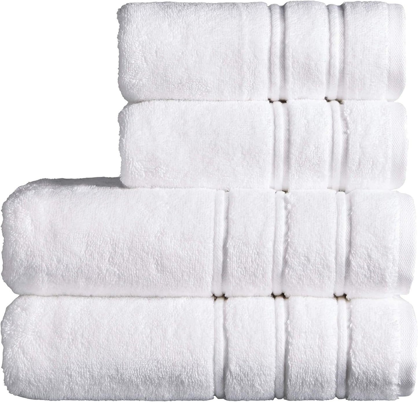Christy Antalya Large Bath Towels | Set of 6 | 100% Turkish Cotton | 600GSM | Soft Plush Luxury Towel Set | 2 Bath Towels 2 Hand Towels 2 Face Cloths | Quick Dry | Denim Blue