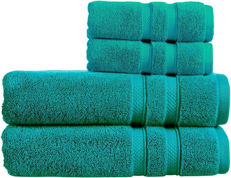 Christy Chroma Bath Towel Set | Set of 6 | 2 Bath 2 Hand 2 Face | Highly Absorbent Heavyweight 675GSM | Bold and Bright | Soft Smooth Shower Towels | 100% Cotton | Sustainably Made | Ash Grey