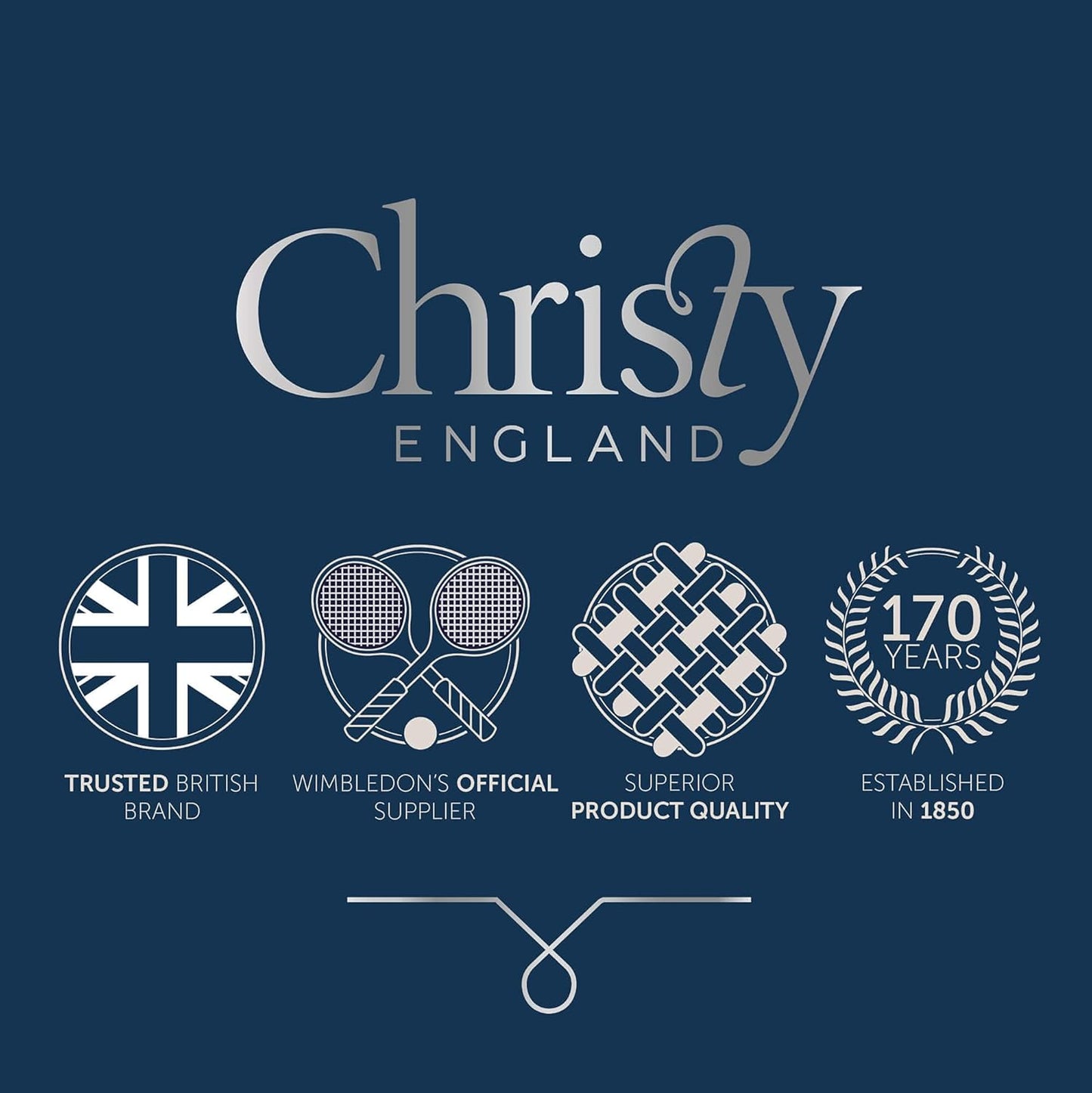 Christy Antalya Large Bath Towels | Set of 6 | 100% Turkish Cotton | 600GSM | Soft Plush Luxury Towel Set | 2 Bath Towels 2 Hand Towels 2 Face Cloths | Quick Dry | Denim Blue