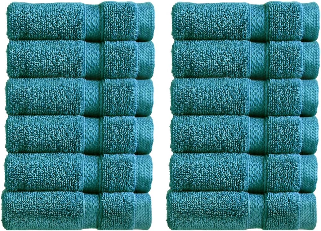 Christy Chroma Bath Towel Set | Set of 6 | 2 Bath 2 Hand 2 Face | Highly Absorbent Heavyweight 675GSM | Bold and Bright | Soft Smooth Shower Towels | 100% Cotton | Sustainably Made | Ash Grey