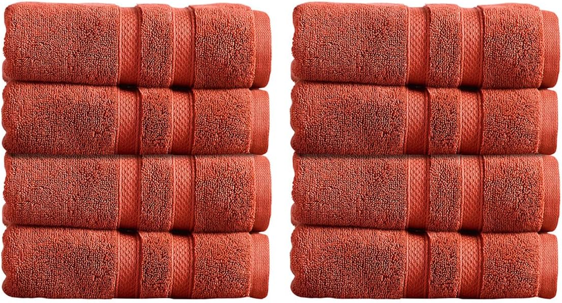 Christy Chroma Bath Towel Set | Set of 6 | 2 Bath 2 Hand 2 Face | Highly Absorbent Heavyweight 675GSM | Bold and Bright | Soft Smooth Shower Towels | 100% Cotton | Sustainably Made | Ash Grey