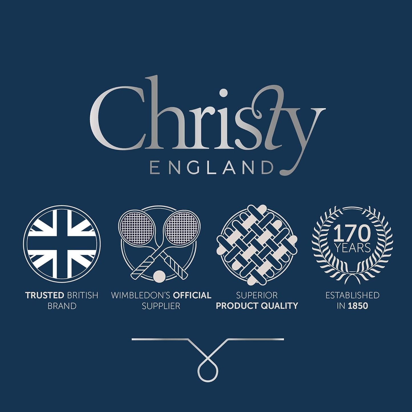Christy Antalya Large Bath Towels | Set of 6 | 100% Turkish Cotton | 600GSM | Soft Plush Luxury Towel Set | 2 Bath Towels 2 Hand Towels 2 Face Cloths | Quick Dry | Denim Blue