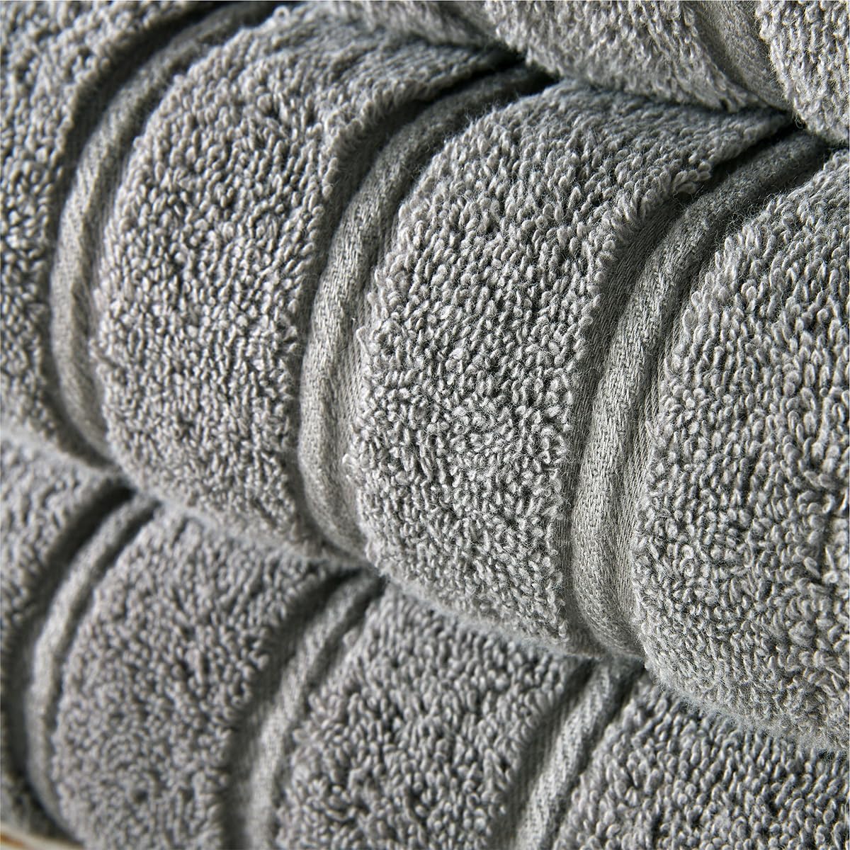 Christy Antalya Large Bath Towels | Set of 6 | 100% Turkish Cotton | 600GSM | Soft Plush Luxury Towel Set | 2 Bath Towels 2 Hand Towels 2 Face Cloths | Quick Dry | Denim Blue
