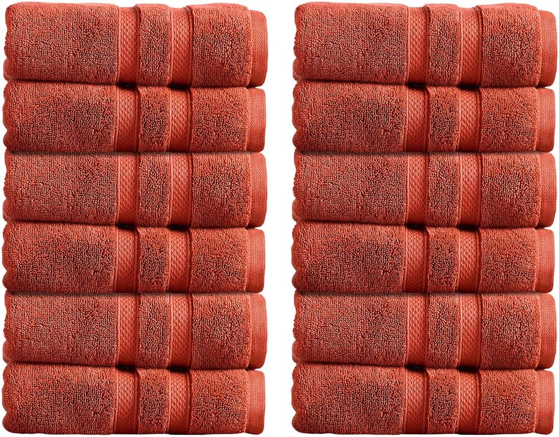 Christy Chroma Bath Towel Set | Set of 6 | 2 Bath 2 Hand 2 Face | Highly Absorbent Heavyweight 675GSM | Bold and Bright | Soft Smooth Shower Towels | 100% Cotton | Sustainably Made | Ash Grey