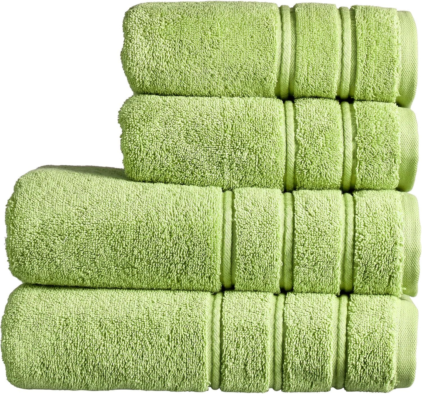 Christy Antalya Large Bath Towels | Set of 6 | 100% Turkish Cotton | 600GSM | Soft Plush Luxury Towel Set | 2 Bath Towels 2 Hand Towels 2 Face Cloths | Quick Dry | Denim Blue