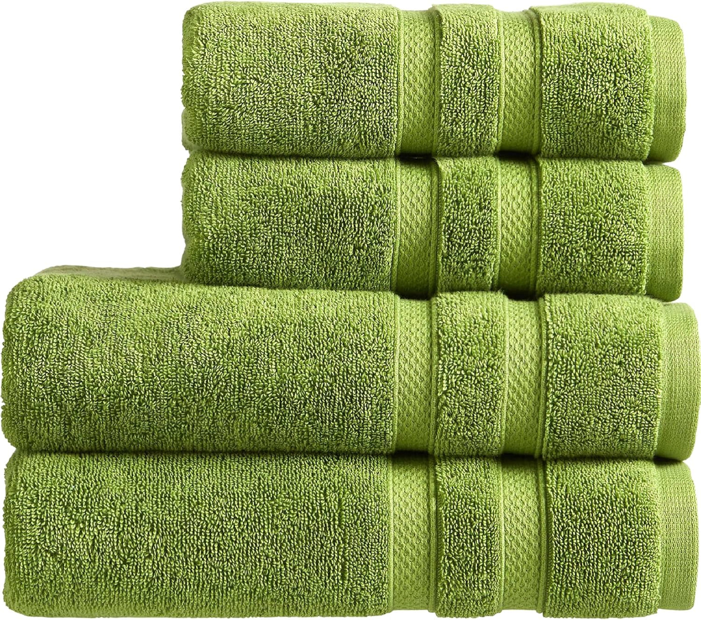 Christy Chroma Bath Towel Set | Set of 6 | 2 Bath 2 Hand 2 Face | Highly Absorbent Heavyweight 675GSM | Bold and Bright | Soft Smooth Shower Towels | 100% Cotton | Sustainably Made | Ash Grey