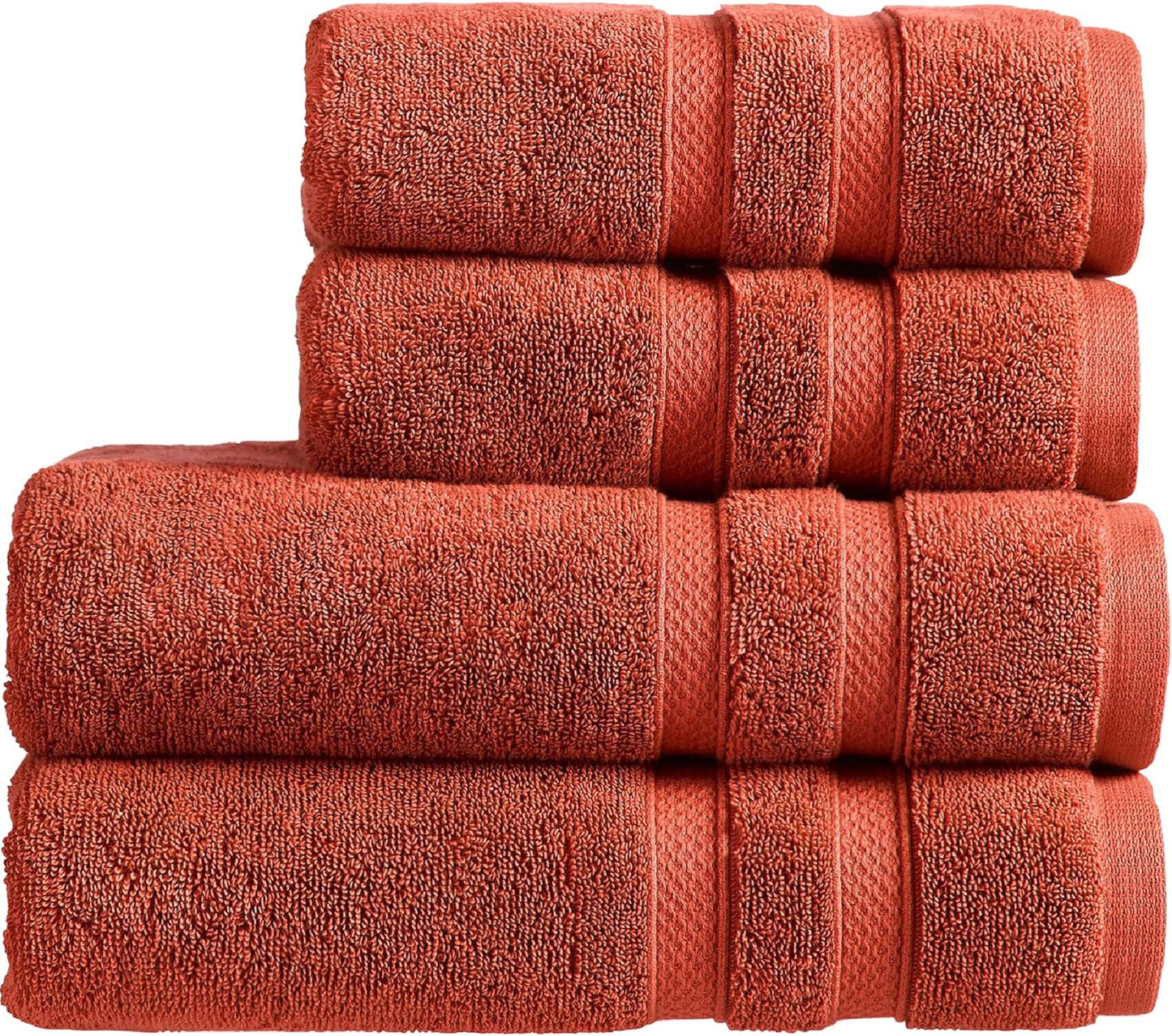 Christy Chroma Bath Towel Set | Set of 6 | 2 Bath 2 Hand 2 Face | Highly Absorbent Heavyweight 675GSM | Bold and Bright | Soft Smooth Shower Towels | 100% Cotton | Sustainably Made | Ash Grey