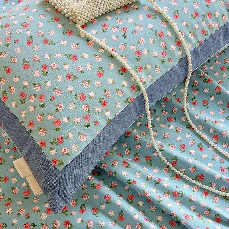 Ditsy Floral Cotton Coverlet Bedspread