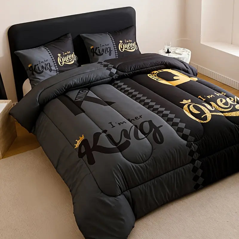 King & Queen Duvet Cover Bedding Set