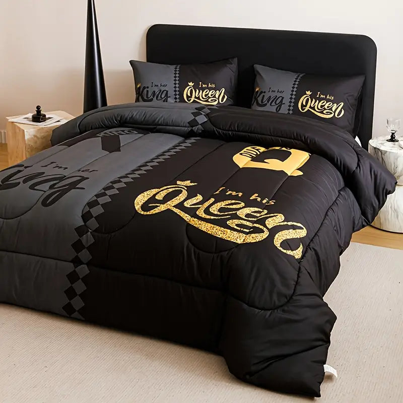 King & Queen Duvet Cover Bedding Set