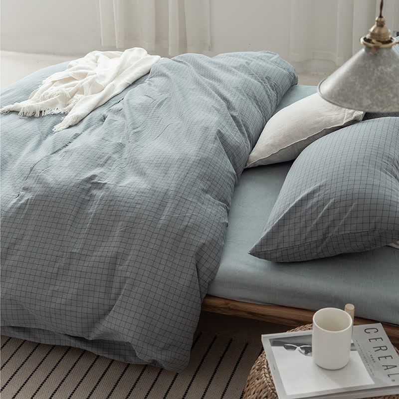 Dorm Room Bedding Set - Cotton Duvet Cover