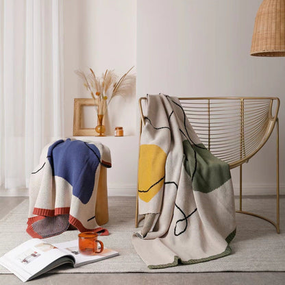 Thick Office Nap Blanket – Nordic Cozy Throw