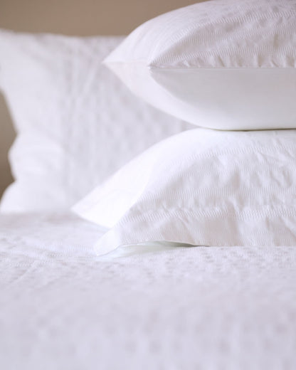 Waffle Stripe Duvet Set