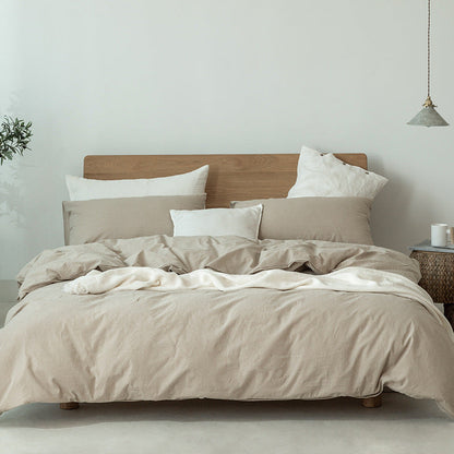 100% Cotton Duvet Cover Set - Japanese Style