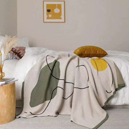 Thick Office Nap Blanket – Nordic Cozy Throw