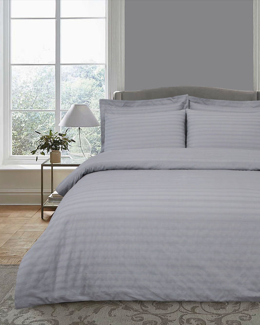 Waffle Stripe Duvet Set