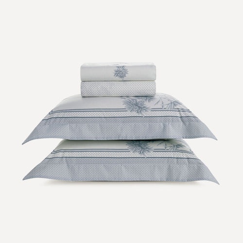 Mavie Double Bed Sheet Set – 200 Thread Count – 100% Combed Cotton